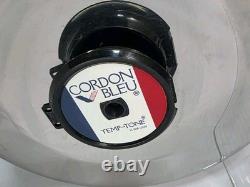 Casserole Cordon Bleu 6 qt à 7 plis en acier inoxydable chirurgical T304, cocotte et sauteuse avec un couvercle