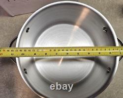 Casserole en fonte émaillée de 6 quarts avec couvercle en verre de Princess House Heritage Classic