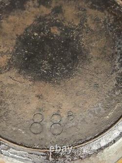 Chicago Quincaillerie Fonderie Martelé Fonte 8 Dutch Oven avec Couvercle & Trépied 88B