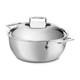 Cocotte All-clad D3 En Acier Inoxydable De 5,5 Quarts Avec Couvercle A100078, Neuve Dans Sa Bo&icirc;te