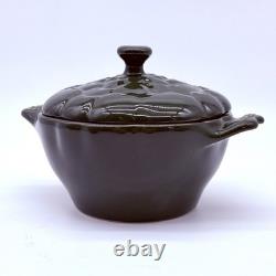 Cocotte Artichaut STAUB 0,5 L en céramique orange brûlé