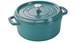 Cocotte Ronde En Fonte De 4 Qt Staub Turquoise Fabriqu&eacute;e En France