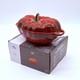 Cocotte Tomate Staub 0,5 L En C&eacute;ramique Orange Br&ucirc;l&eacute;