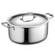 Cocotte Braisi&egrave;re Hybride Antiadh&eacute;sive Hexclad De 6,5 Qt Avec Couvercle, Compatible Induction M