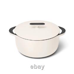 Cocotte en Fonte Émaillée 6,5 qt avec Couvercle - 3 Couches d'Émail