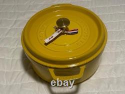 Cocotte en Fonte Staub 4 qt, Ronde, Citron