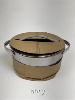 Cocotte en acier inoxydable Caraway (6,5 L) avec couvercle en acier inoxydable 5 plis