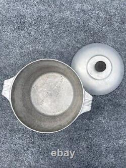 Cocotte en aluminium Vintage Magnalite de 8 litres avec couvercle