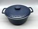 Cocotte En Fonte Emile Henry 7,5 Qt Avec Couvercle Indigo (prix Régulier 335 $)