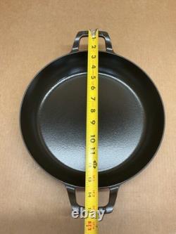 Cocotte en fonte STAUB 3,5 qt avec couvercle en verre cerise