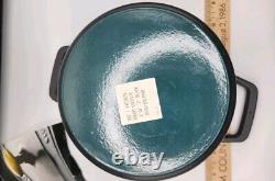 Cocotte en fonte Staub 2Qt ronde 7 pouces La Cocotte noire # 18 France rare