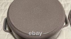 Cocotte en fonte Staub 4 qt, ronde, lilas