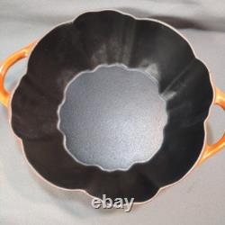 Cocotte en fonte Staub 5,5 qt Édition limitée rare Orange Citrouille