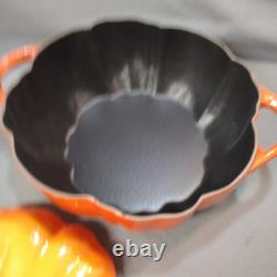 Cocotte en fonte Staub 5,5 qt Édition limitée rare Orange Citrouille