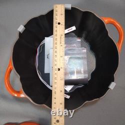 Cocotte en fonte Staub 5,5 qt Édition limitée rare Orange Citrouille
