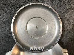 Cocotte en fonte Wagner Ware Magnalite 2 quarts nettoyée et polie avec couvercle 4054