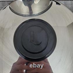 Cocotte en fonte de 5 Qt avec cuiseur lent à noyau liquide de Lifetime Electric, couvercle en acier inoxydable