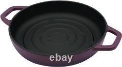 Cocotte en fonte de 5qt avec couvercle en dôme idéale pour la cuisson du pain au levain