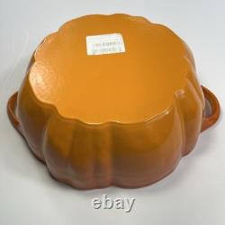 Cocotte en fonte émaillée Staub en forme de citrouille, 3,5 litres