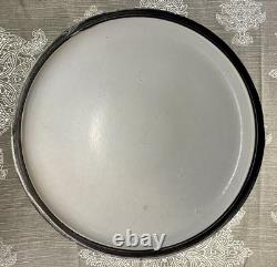 Cocotte en fonte émaillée Vollrath No 9 avec couvercle assorti
