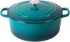 Cocotte En Fonte émaillée Avec Couvercle, 3,5 Litres, Pour La Cuisson Du Pain