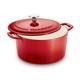 Cocotte En Fonte &eacute;maill&eacute;e Ronde De 5,5 Qt Avec Couvercle Tramontina Bestow<br/>