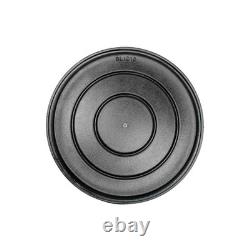 Cocotte en fonte légère Lodge Blacklock de 5,5 quarts avec couvercle