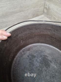 Cocotte en fonte ronde WAGNER WARE avec couvercle sifflant, n° 10, vintage