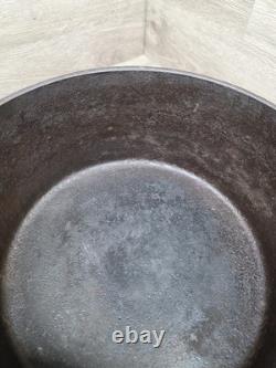Cocotte en fonte ronde WAGNER WARE avec couvercle sifflant, n° 10, vintage