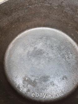 Cocotte en fonte ronde WAGNER WARE avec couvercle sifflant, n° 10, vintage