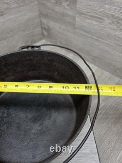 Cocotte en fonte ronde WAGNER WARE avec couvercle sifflant, n° 10, vintage