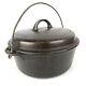 Cocotte En Fonte Vintage Griswold N°8 1278c Avec Couvercle Auto-arrosant