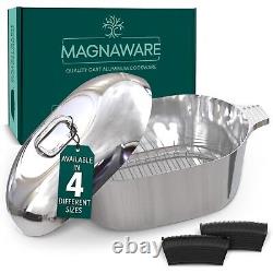 Cocotte ovale en aluminium coulé de qualité MAGNAWARE - Ustensiles de cuisine cajuns légers