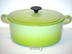 Cocotte ronde Le Creuset verte kiwi 26, 5 1/2 qt