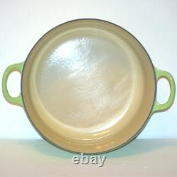 Cocotte ronde Le Creuset verte kiwi 26, 5 1/2 qt