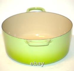 Cocotte ronde Le Creuset verte kiwi 26, 5 1/2 qt