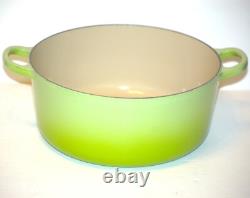 Cocotte ronde Le Creuset verte kiwi 26, 5 1/2 qt