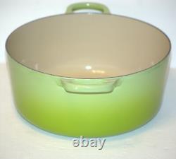 Cocotte ronde Le Creuset verte kiwi 26, 5 1/2 qt