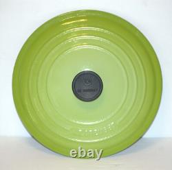 Cocotte ronde Le Creuset verte kiwi 26, 5 1/2 qt