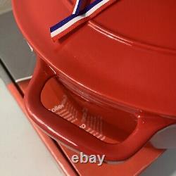 Cocotte ronde en fonte émaillée rouge 6.44 Qt Chasseur 28cm Casserole