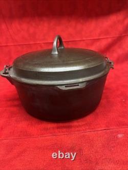 Cocotte vintage Griswold n° 8 2579 avec couvercle, Erie, Pennsylvanie
