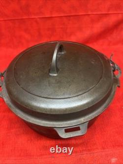 Cocotte vintage Griswold n° 8 2579 avec couvercle, Erie, Pennsylvanie
