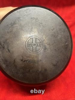 Cocotte vintage Griswold n° 8 2579 avec couvercle, Erie, Pennsylvanie