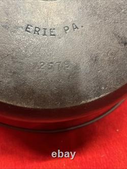 Cocotte vintage Griswold n° 8 2579 avec couvercle, Erie, Pennsylvanie