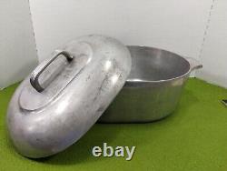 Cocotte vintage Wagner Ware Sidney O Magnalite de 8 pintes avec couvercle 4265P