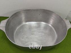 Cocotte vintage Wagner Ware Sidney O Magnalite de 8 pintes avec couvercle 4265P
