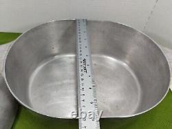 Cocotte vintage Wagner Ware Sidney O Magnalite de 8 pintes avec couvercle 4265P