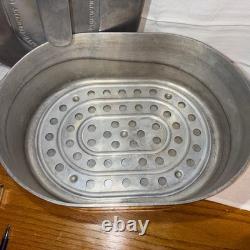 Collection de pays Magnalite GHC 15,5 po. Rôtissoire en fonte de 12 qt avec couvercle et trivet