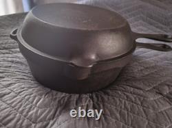 Combo cocotte en fonte Blankenship avec couvercle
<br/> 	