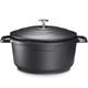 Couvercle De Cocotte Insetfy Grande Taille &ndash; Marmite En Fonte D&rsquo;aluminium De 7,5 Qt Avec Deux Poign&eacute;es